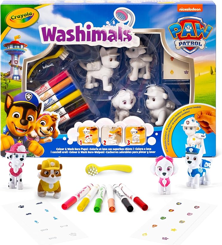 Washimals Activity Washable Stickers
